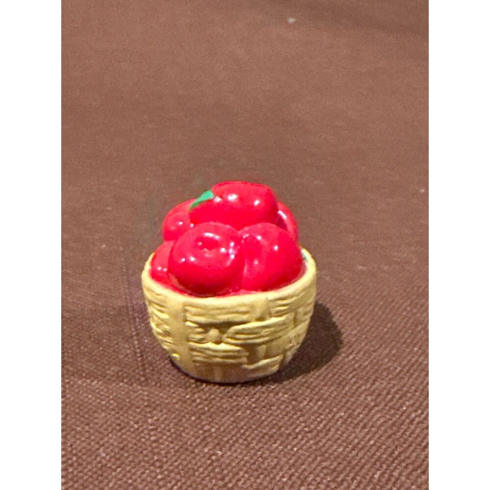Hallmark Merry Miniatures Thanksgiving Basket of Apples